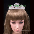 Flor personalizado rhinestone tiara mulheres headdress